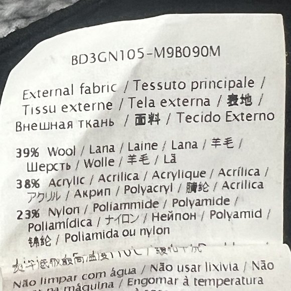 M MISSONI Black Wool Blend Mini Skirt Size 6 Made In Italy Rare Knit Casual - Picture 5 of 6